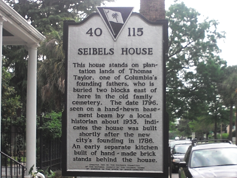seibels-house-historical-marker